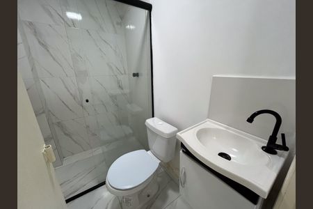 Apartamento para alugar com 49m², 1 quarto e sem vagaBanheiro da Suíte