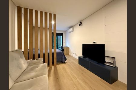 Sala de apartamento para alugar com 1 quarto, 38m² em Jardim Caravelas, São Paulo