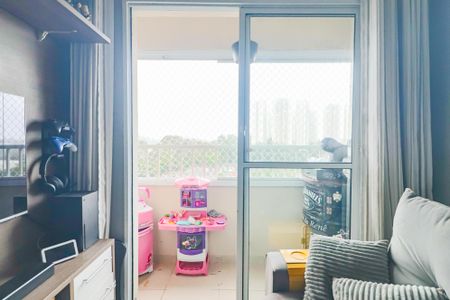 Sala de apartamento à venda com 2 quartos, 48m² em Jardim do Lago, São Paulo