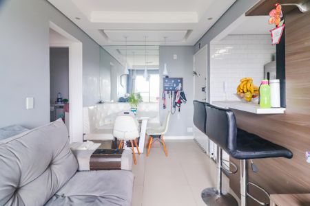 Sala de apartamento à venda com 2 quartos, 48m² em Jardim do Lago, São Paulo