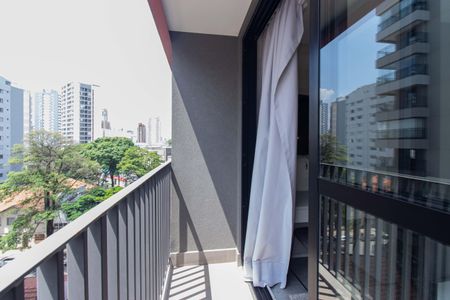 Varanda de kitnet/studio para alugar com 1 quarto, 20m² em Vila Mariana, São Paulo