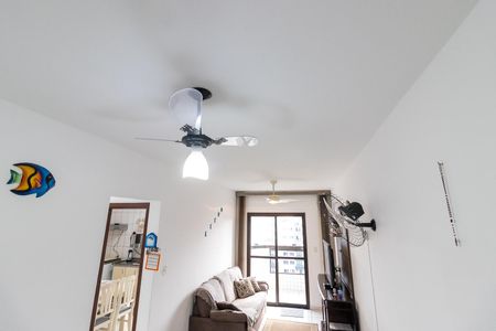 Sala de apartamento para alugar com 1 quarto, 64m² em Guilhermina, Praia Grande