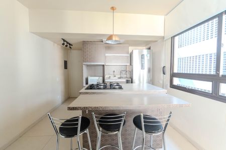 Cozinha de kitnet/studio à venda com 1 quarto, 77m² em Consolação, São Paulo