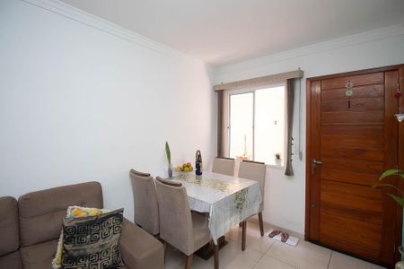 Sala de casa de condomínio à venda com 2 quartos, 50m² em Vila Nova Carolina, São Paulo