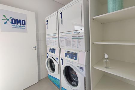 Apartamento para alugar com 33m², 1 quarto e 1 vaga Apartamento para alugar com 33m², 1 quarto e 1 vagaLavanderia