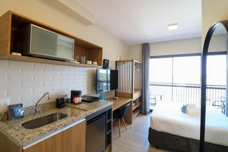 Studio para alugar com 22m², 1 quarto e sem vaga Studio para alugar com 22m², 1 quarto e sem vagaCozinha