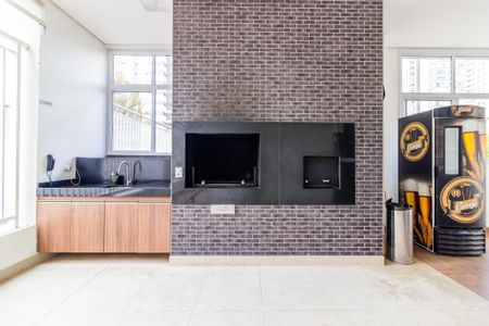 Apartamento para alugar com 110m², 2 quartos e 3 vagasÁrea comum - Churrasqueira