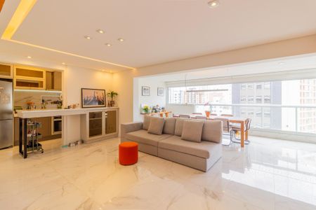 Apartamento para alugar com 110m², 2 quartos e 3 vagasSala