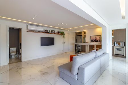 Apartamento para alugar com 110m², 2 quartos e 3 vagasSala