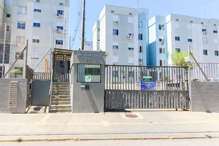 Apartamento para alugar com 47m², 2 quartos e 1 vagaFachada e portaria