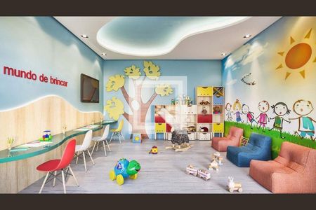 Apartamento à venda com 45m², 2 quartos e 1 vaga Área comum - brinquedoteca 