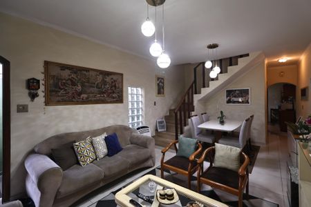 Sala de casa à venda com 3 quartos, 180m² em Vila Silvestre, Santo André