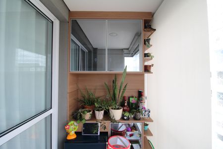 Sala - Varanda de apartamento à venda com 2 quartos, 55m² em Jardim das Laranjeiras, São Paulo