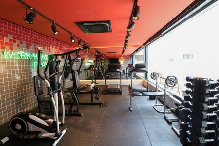 Studio para alugar com 22m², 1 quarto e sem vaga Studio para alugar com 22m², 1 quarto e sem vagaÁrea comum - Academia