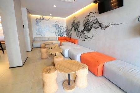 Studio para alugar com 22m², 1 quarto e sem vaga Studio para alugar com 22m², 1 quarto e sem vagaÁrea comum - Salão de festas