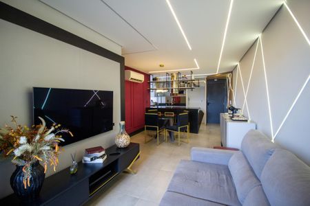 Sala de apartamento para alugar com 2 quartos, 78m² em Jardim Portal da Colina, Sorocaba