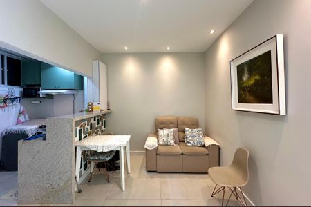 Sala de apartamento à venda com 1 quarto, 41m² em Flamengo, Rio de Janeiro