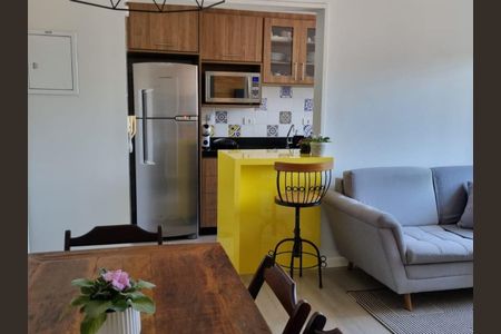 Sala de apartamento à venda com 2 quartos, 49m² em Vila Floresta, Santo André