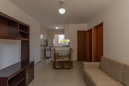 Sala de apartamento para alugar com 2 quartos, 56m² em Dona Clara, Belo Horizonte