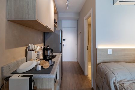 Studio à venda com 23m², 1 quarto e sem vaga Studio à venda com 23m², 1 quarto e sem vagaCozinha