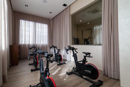 Studio à venda com 23m², 1 quarto e sem vaga Studio à venda com 23m², 1 quarto e sem vagaÁrea comum - Academia