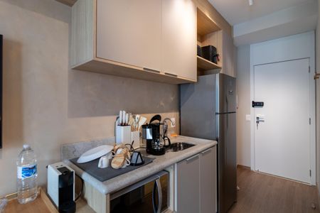 Studio à venda com 23m², 1 quarto e sem vaga Studio à venda com 23m², 1 quarto e sem vagaCozinha