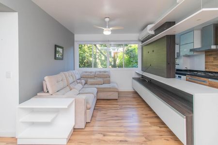 Sala de apartamento à venda com 3 quartos, 74m² em Teresópolis, Porto Alegre