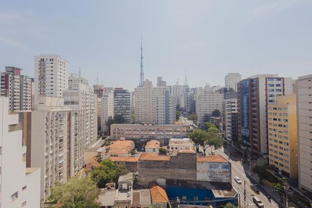 Vista da Varanda de apartamento para alugar com 1 quarto, 45m² em Jardim Paulista, São Paulo
