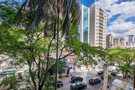 Sala - Vista de apartamento à venda com 2 quartos, 68m² em Jardim Paulista, São Paulo