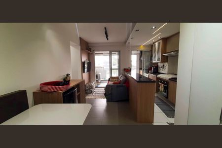 Sala de apartamento à venda com 2 quartos, 55m² em Jardim das Flores, Osasco
