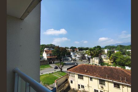 Varanda - Sala de apartamento à venda com 2 quartos, 55m² em Taquara, Rio de Janeiro