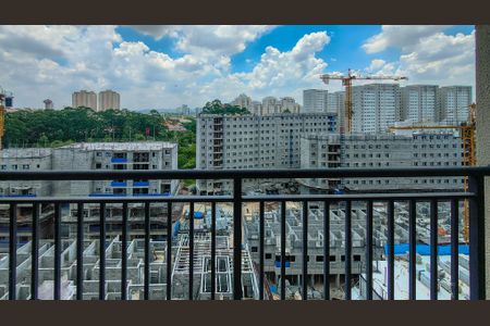 varanda da Sala de apartamento para alugar com 2 quartos, 40m² em Usina Piratininga, São Paulo