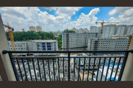 varanda da Sala de apartamento para alugar com 2 quartos, 40m² em Usina Piratininga, São Paulo