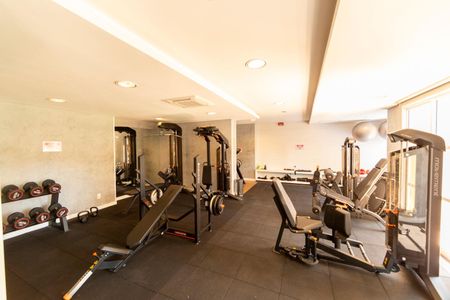 Apartamento à venda com 53m², 1 quarto e 2 vagasÁrea comum - Academia