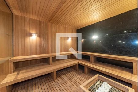 Studio à venda com 50m², 1 quarto e 1 vaga Studio à venda com 50m², 1 quarto e 1 vagaÁrea comum - Sauna