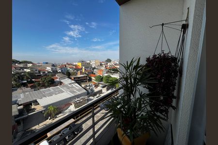 Varanda da Sala de apartamento à venda com 2 quartos, 50m² em Vila Amélia, São Paulo
