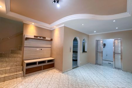 Sala de casa de condomínio à venda com 3 quartos, 90m² em Vila Jerusalem, São Bernardo do Campo