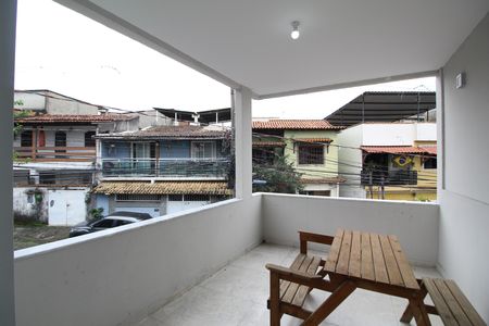 Varanda da Suíte de casa para alugar com 3 quartos, 120m² em Taquara, Rio de Janeiro