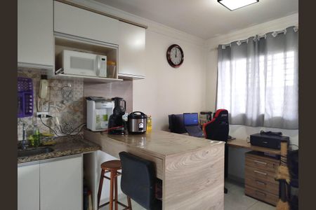 Apartamento à venda com 36m², 1 quarto e 1 vaga Apartamento à venda com 36m², 1 quarto e 1 vagaCozinha americana