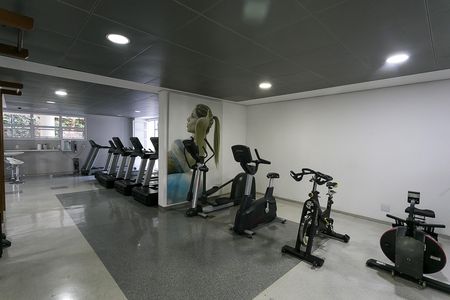 Studio para alugar com 48m², 1 quarto e 1 vaga Studio para alugar com 48m², 1 quarto e 1 vagaAcademia