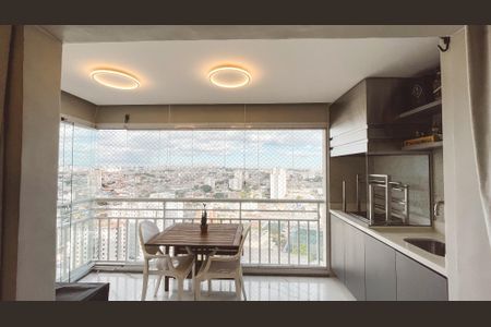 Varanda gourmet de apartamento à venda com 3 quartos, 80m² em Jardim Pereira Leite, São Paulo
