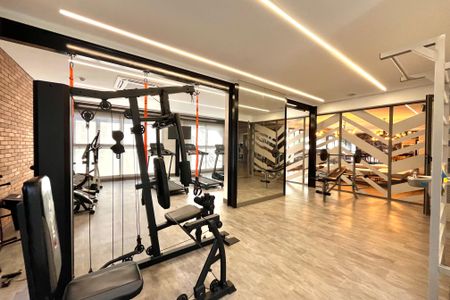 Studio à venda com 25m², 1 quarto e sem vaga Studio à venda com 25m², 1 quarto e sem vagaÁrea comum - Academia