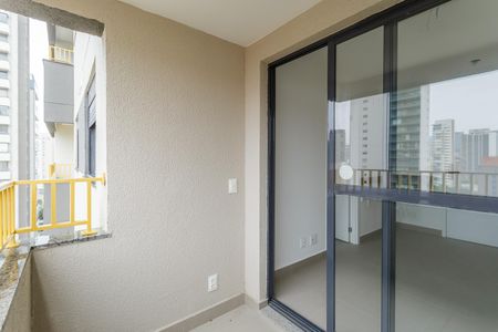 Varanda de apartamento à venda com 1 quarto, 26m² em Vila Olímpia, São Paulo