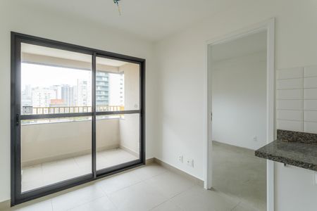 Sala/Cozinha de apartamento à venda com 1 quarto, 26m² em Vila Olímpia, São Paulo