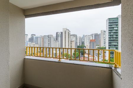 Varanda de apartamento à venda com 1 quarto, 26m² em Vila Olímpia, São Paulo
