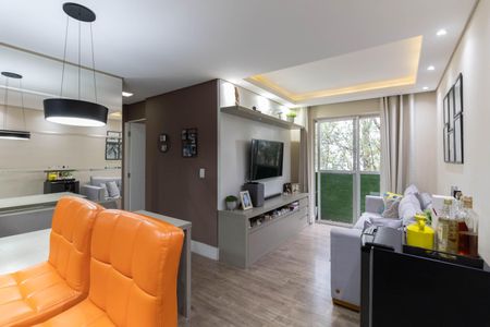 Sala de apartamento à venda com 2 quartos, 55m² em Jardim Santa Emilia, São Paulo