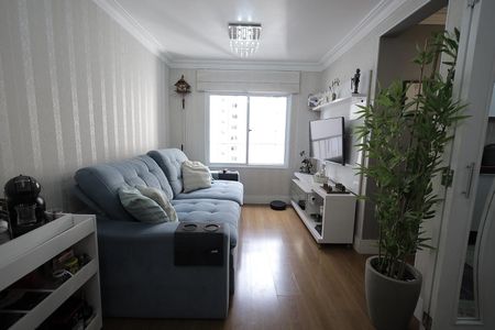 Sala de apartamento à venda com 2 quartos, 50m² em Parque Erasmo Assunção, Santo André