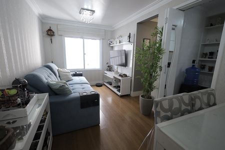 Sala de apartamento à venda com 2 quartos, 50m² em Parque Erasmo Assunção, Santo André