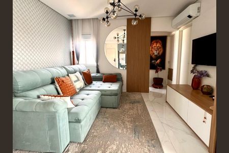 Sala de apartamento à venda com 2 quartos, 77m² em Vila Marlene, São Bernardo do Campo