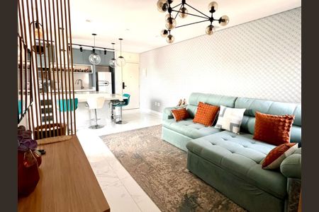 Sala de apartamento à venda com 2 quartos, 77m² em Vila Marlene, São Bernardo do Campo